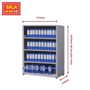 KỆ SẮT ĐỰNG HỒ SƠ VĂN PHÒNG 4 TẦNG