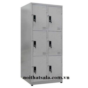 TỦ LOCKER SẮT 6 NGĂN